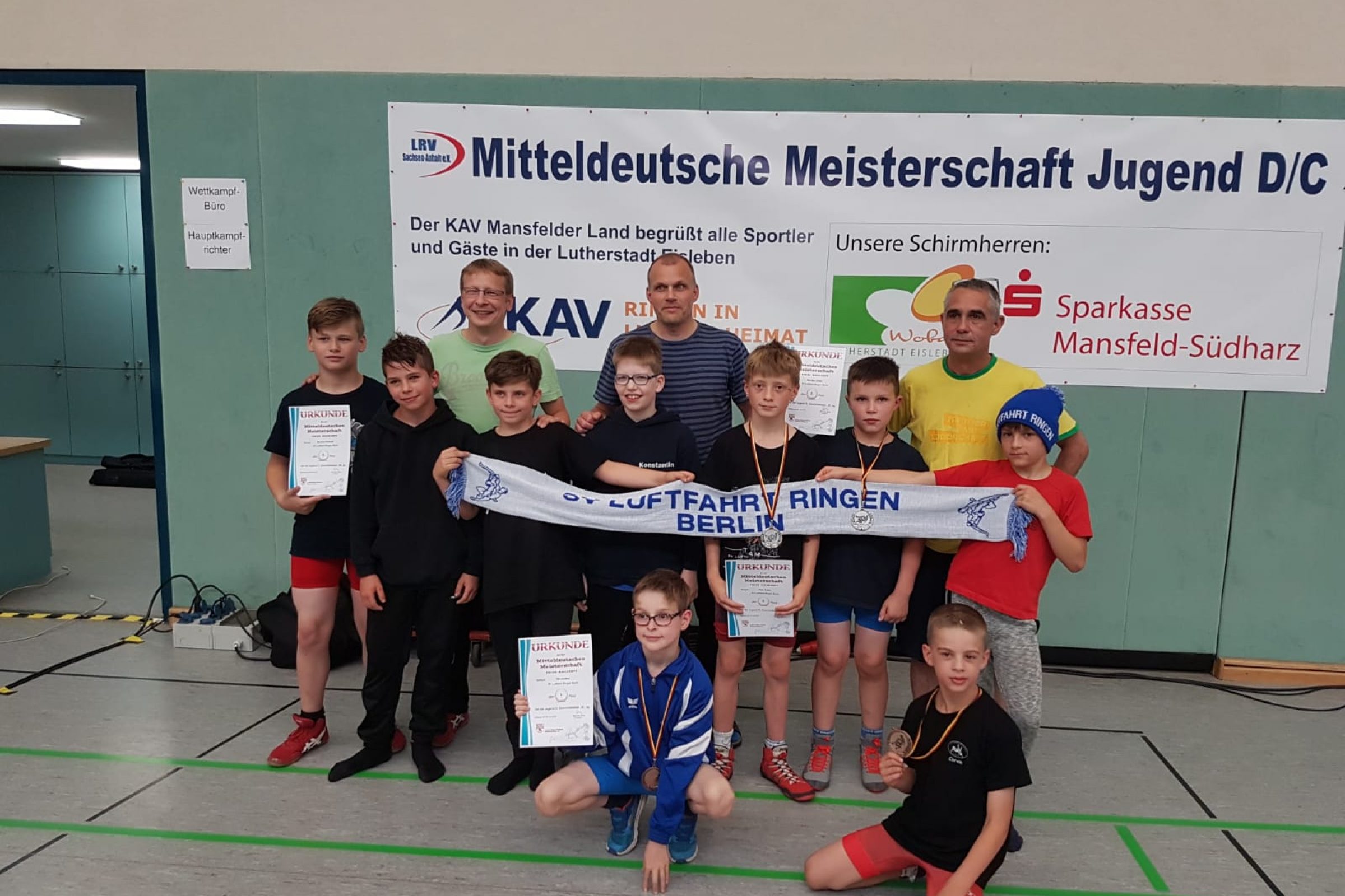 Mitteldeutsche Meisterschaft Junioren, B-Jugend – Luftfahrt Ringen