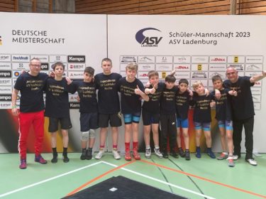 Deutsche Meisterschaften der Schülermannschaften 2023 in Ladenburg